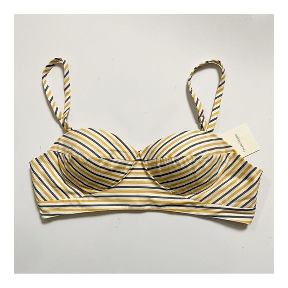 NWT Favorite Daughter Ex-Boyfriend Stripe Bra Top size XL - Picture 3 of 11
